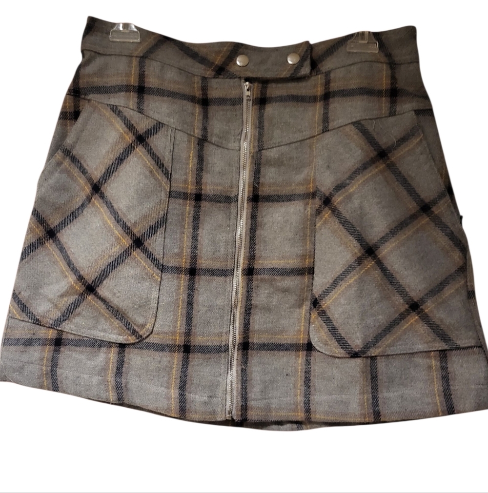 HYFVE Gray A-Line Mini Skirt - Picture 5 of 7